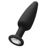 Ouch! Plug Bijou Silicone Cone Diamond 9 x 3 cm